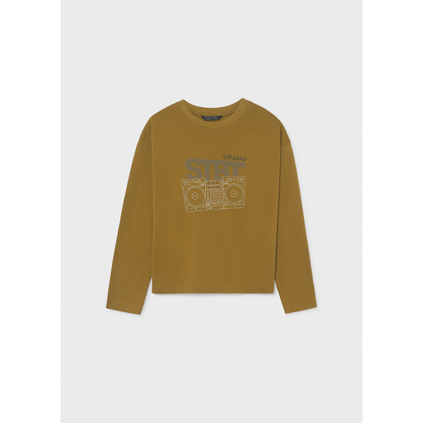 Mayoral T-Shirt μακρυμανικο μελι 16-07043-044 7043