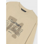 Mayoral T-Shirt μακρ/κη τυπωμα πισω εκρου 16-07047-046 7047