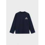 Mayoral T-Shirt μακρυμανικο camping ναυτ.μπλε 16-07052-400 7052