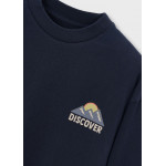 Mayoral T-Shirt μακρυμανικο camping ναυτ.μπλε 16-07052-400 7052