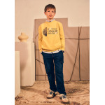 Mayoral Παντελονι soft denim jogger τζιν σκουρ 16-07506-089 7506