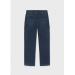 Mayoral Παντελονι soft denim jogger τζιν σκουρ 16-07506-089 7506