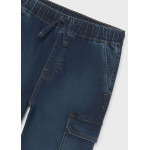 Mayoral Παντελονι soft denim jogger τζιν σκουρ 16-07506-089 7506