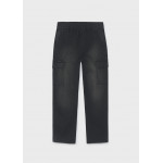 Mayoral Παντελονι soft denim jogger μαυρο 16-07506-090 7506