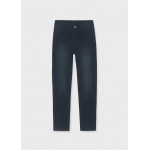 Mayoral Παντελονι soft denim 5τσεπο μαυρο μπλε 16-07509-084 7509