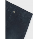 Mayoral Παντελονι soft denim 5τσεπο μαυρο μπλε 16-07509-084 7509