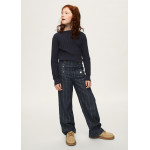 Mayoral Παντελονι τζιν wide leg τζιν σκουρ 16-07525-089 7525