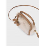Mayoral Τσαντα γουνα με charms Μπεζ 16-10320-016 10320