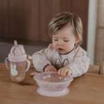 Miffy Παγούρι με Χερούλια και Καλαμάκι 260ml Miffy Pink KOKO 69-24695
