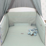 Baby Oliver Πάπλωμα Πικέ 100x140cm Μέντα 46-6700/453