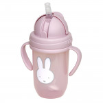 Miffy Παγούρι με Χερούλια και Καλαμάκι 260ml Miffy Pink KOKO 69-24695