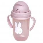 Miffy Παγούρι με Χερούλια και Καλαμάκι 260ml Miffy Pink KOKO 69-24695