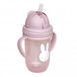Miffy Παγούρι με Χερούλια και Καλαμάκι 260ml Miffy Pink KOKO 69-24695