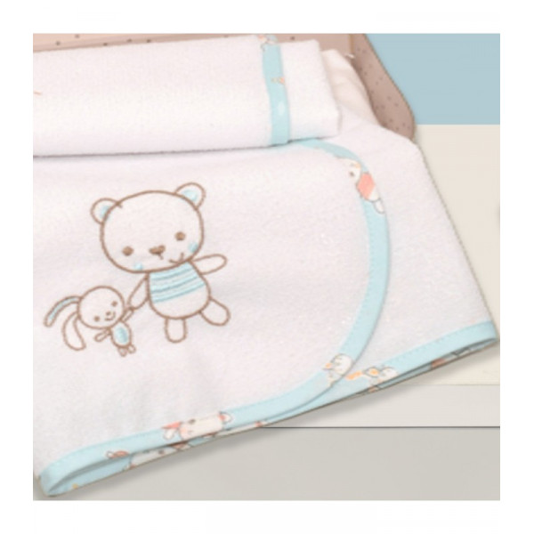 Πάνα Φανελλένια 100% Cotton 80x80 200 γρ/τμ Design 212 Oliver Baby