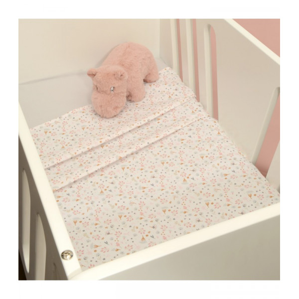 Baby Oliver Σεντόνια Λίκνου Σετ 2τ -80x100-100% Βαμβάκι Design 219 46-6704/219