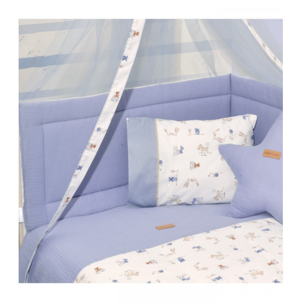 Baby Oliver Πάντα Διπλής Όψης Εμπριμε Μουσελίνα 46-6702/414