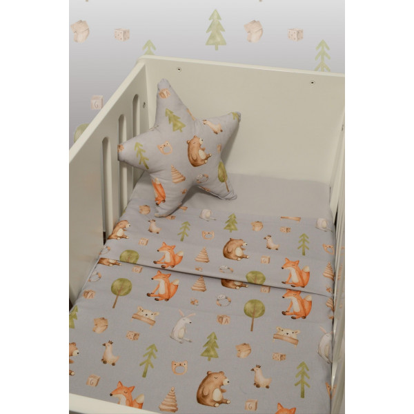 Baby Oliver Σεντόνια Λίκνου Σετ 2τεμ 75x110 46-6704/427