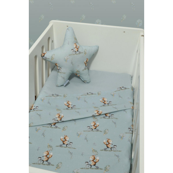 Baby Oliver Σεντόνια Λίκνου Σετ 2τεμ 75x110 46-6704/429