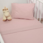 Baby Oliver Σεντόνια Κούνιας Σετ 3τμχ με φάσα Πικέ 110x170cm Με Λάστιχο 46-6706/452