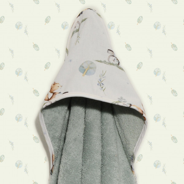 Baby Oliver Μπουρνούζι κάπα 75x75 100% βαμβάκι 46-6730/423