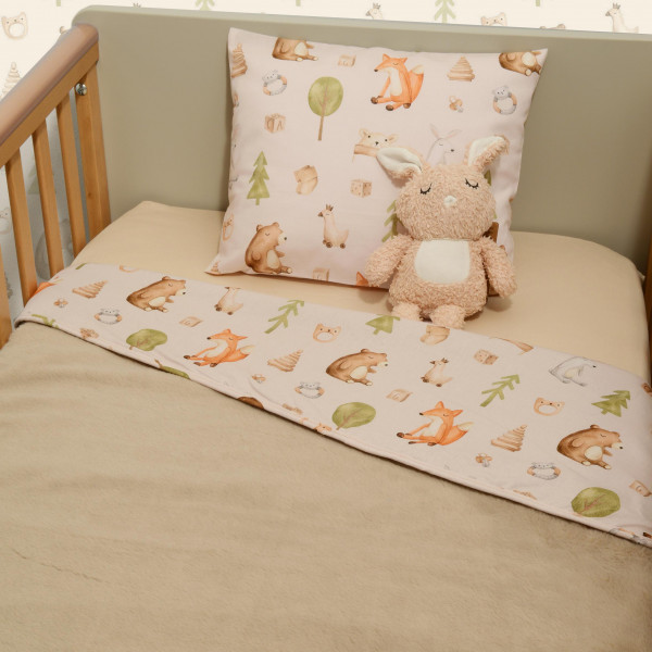 Baby Oliver Minky ΝEW Κουβέρτα Κούνιας Διπλής Όψης 100x150cm 46-6734/428