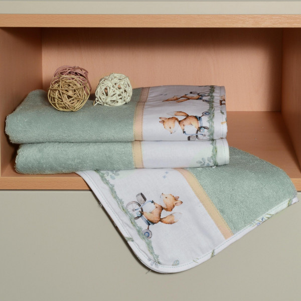 Baby Oliver Σετ πετσέτες 2 τεμ 30x50 & 70x120 46-6760/423