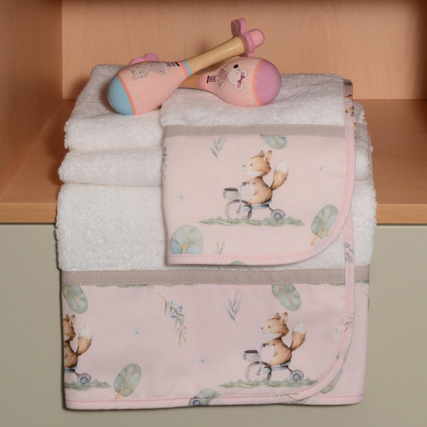 Baby Oliver Σετ Πετσέτες 2 τεμ 30x50 & 70x120 46-6760/426