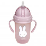 Miffy Παγούρι με Χερούλια και Καλαμάκι 260ml Miffy Pink KOKO 69-24695