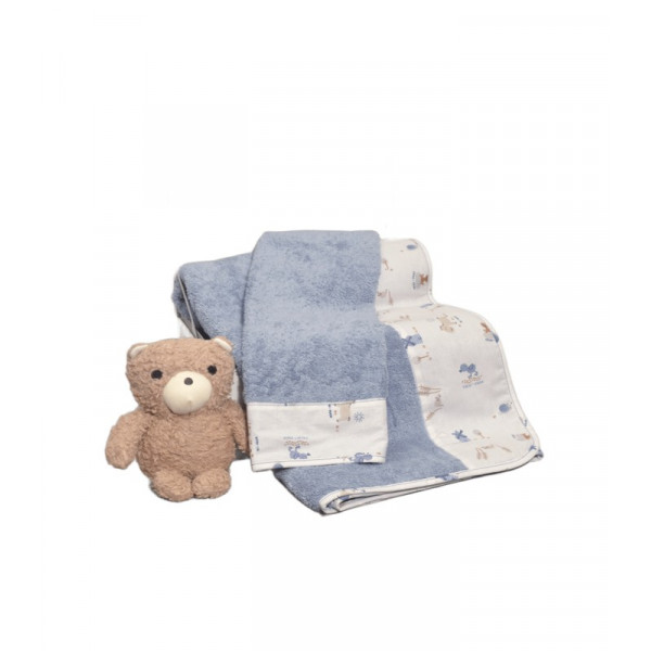 Baby Oliver σετ πετσέτες Ραφ 2 τεμ 46-6760/414