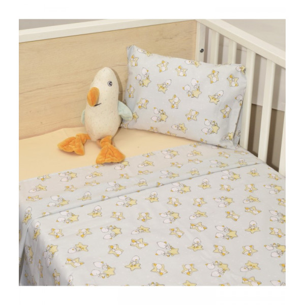 Baby Oliver Σεντόνια Λίκνου Εμπριμέ 2 Τεμ 80x100 46-6704/210