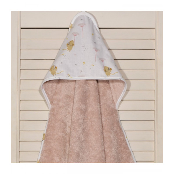 Oliver Baby μπουρνούζι σάπιο μήλο Σχέδιο 412 75χ75 100% βαμβάκι 450grs/sqm Oliver Baby