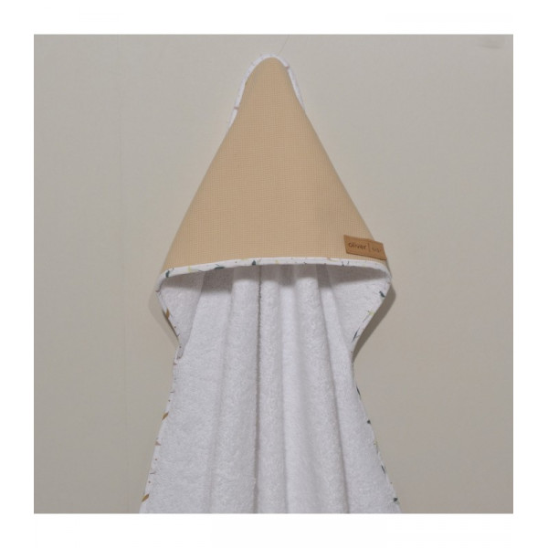 Baby Oliver Μπουρνούζι Κάπα Μπεζ 75x75 46-6730/404