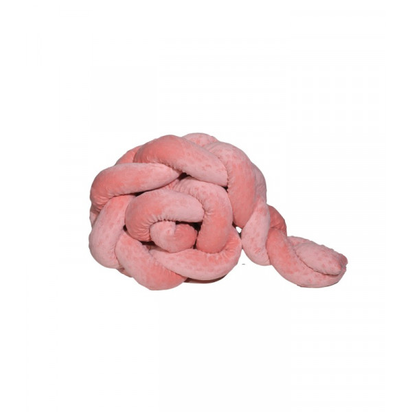 Baby Oliver Πλεξούδα Βελουτέ 20x200cm Ανάγλυφη Κοραλί 46-6714/926