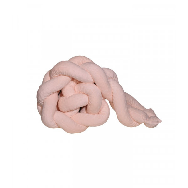 Baby Oliver Πλεξούδα Βελουτέ 20x200cm Ανάγλυφη Σομόν 46-6714/929