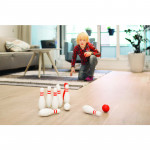 BS Toys Red & White Bowling