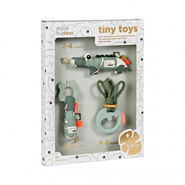 Done by Deer Παιχνίδια Tiny Toys Gift Box, Tiny tropics - BR73910