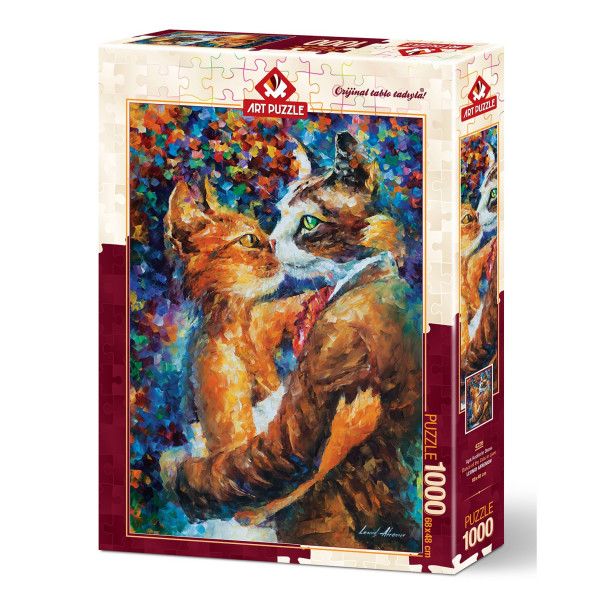 Art Puzzle 1000τμχ - Dance of the cats in love ART4226