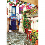 Art Puzzle: 260 τμχ Courtyard With Flowers - PANTELIS D. ZOGRAFOS ART4581