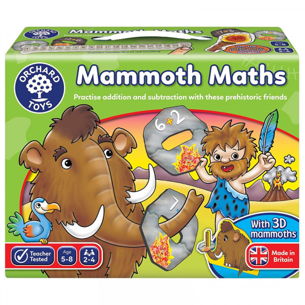 Orchard Toys Μαθηματικά για Μαμούθ (Mammoth Maths) Ηλικία 5-8 ετών ORCH098
