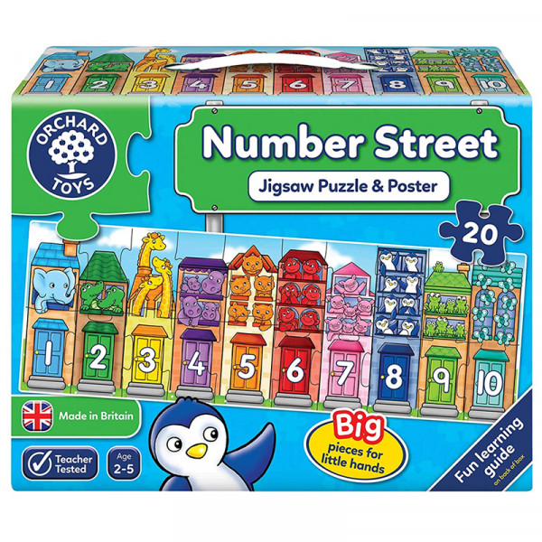 Orchard Toys Number Street Jigsaw Puzzle ORCH231