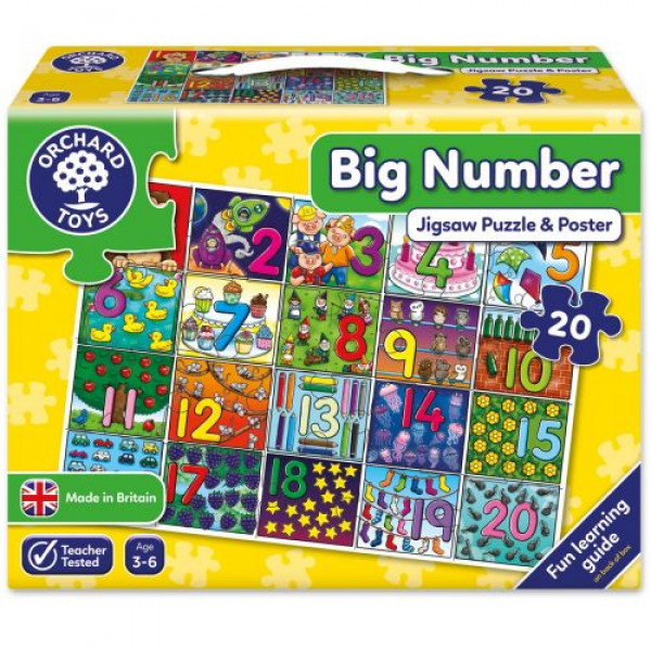 Orchard Toys Big Number Jigsaw Puzzle ORCH237