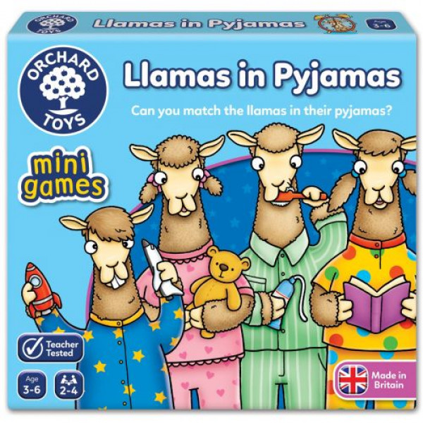 Orchard Toys Llamas in Pyjamas Mini Game ORCH358