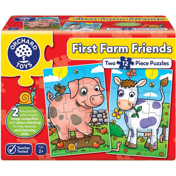 Orchard Toys Οι πρώτοι φίλοι της φάρμας (First Farm Friends) Jigsaw Ηλικίες 2+ ORCH292
