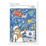 Orchard Toys Outer Space Colouring Book ORCHCB12