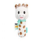 Sophie La Girafe Βελούδινη Κουδουνίστρα Με Αστείους Ήχους Sweety Sophie Collection S010333