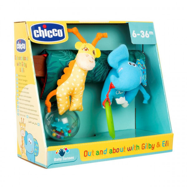 Chicco Παιχνίδι Καροτσιού GILBI και ELI  10060-00