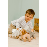 Baby To Love Pull Along Ζωάκια Τρεχαλίτσας Dog BTL303563