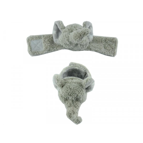 Bo Jungle Λούτρινη Κουδουνίστρα Καρπού Ελέφαντας B990610