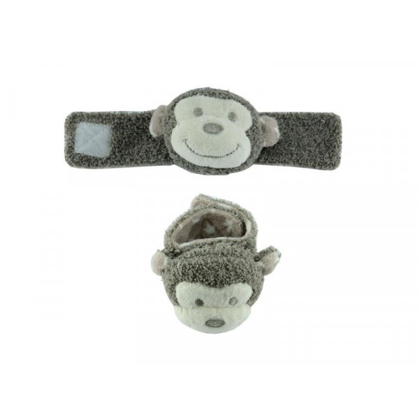 Bo Jungle Λούτρινη Κουδουνίστρα Καρπού Μαϊμου