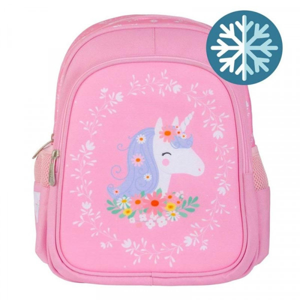 A little lovely company Τσάντα Πλάτης Με Ισοθερμική Θήκη 27x32x19εκ. Unicorn BPUNPI42
